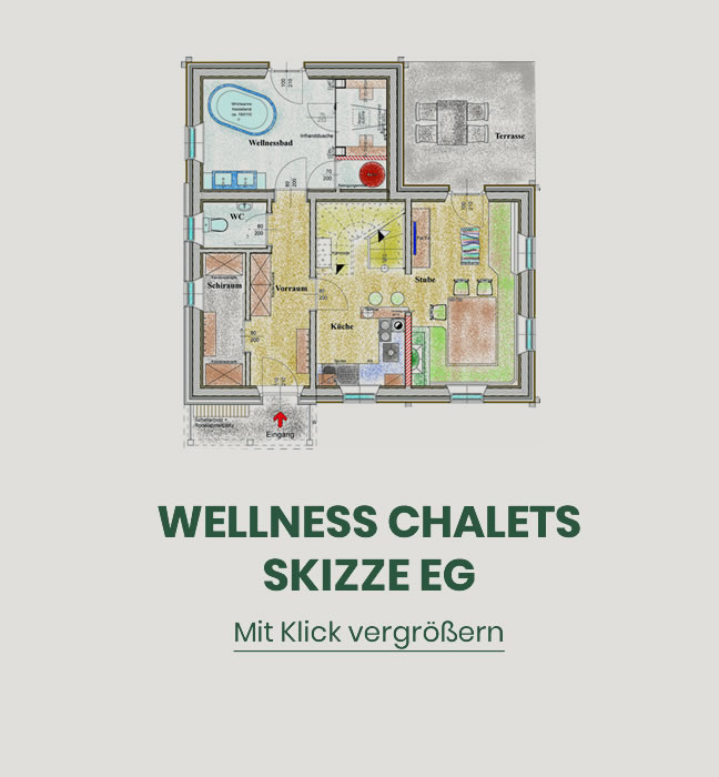 Wellness Chalet Skizze EG